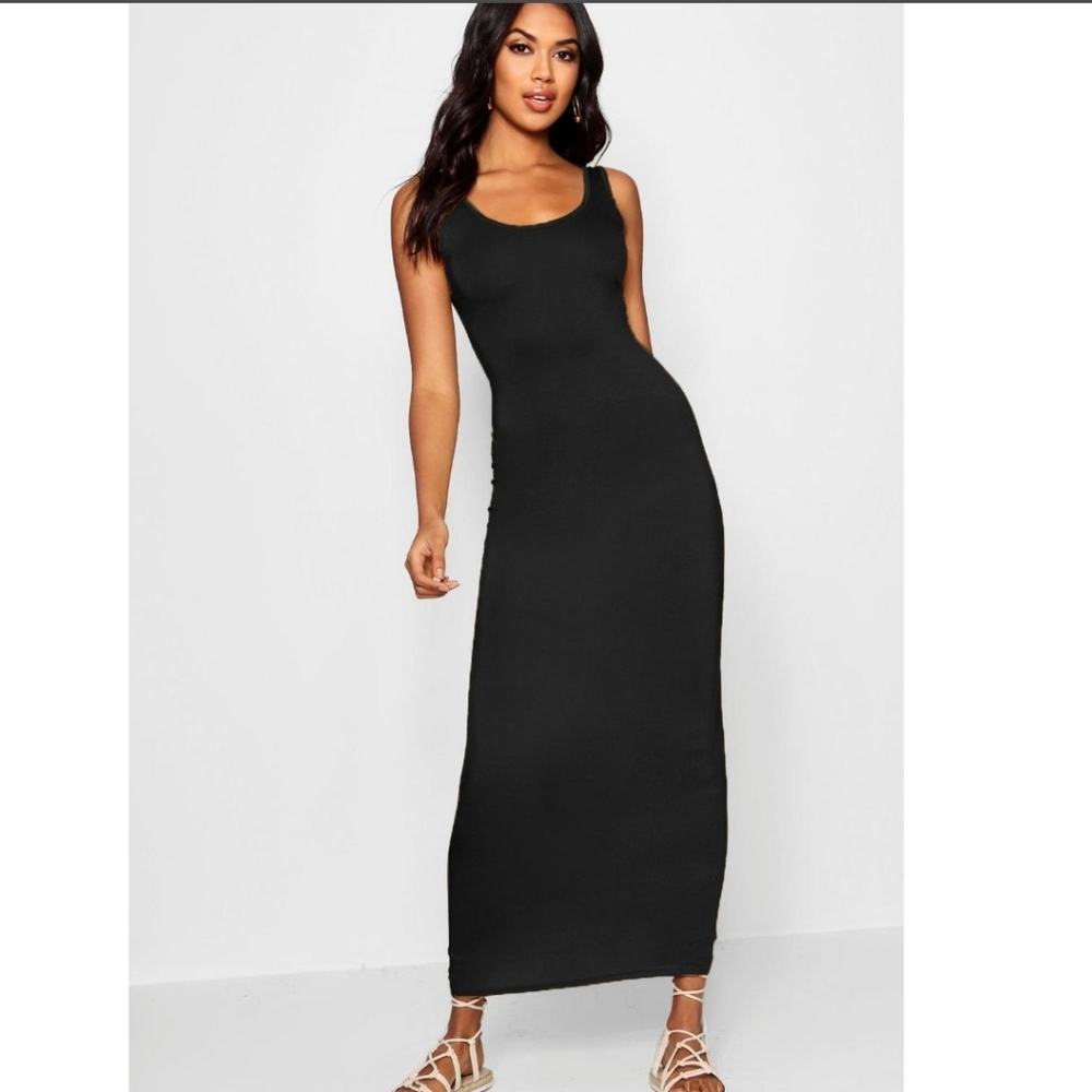 NWT ASOS | Boohoo Basic Maxi Dress - Picture 3 of 9